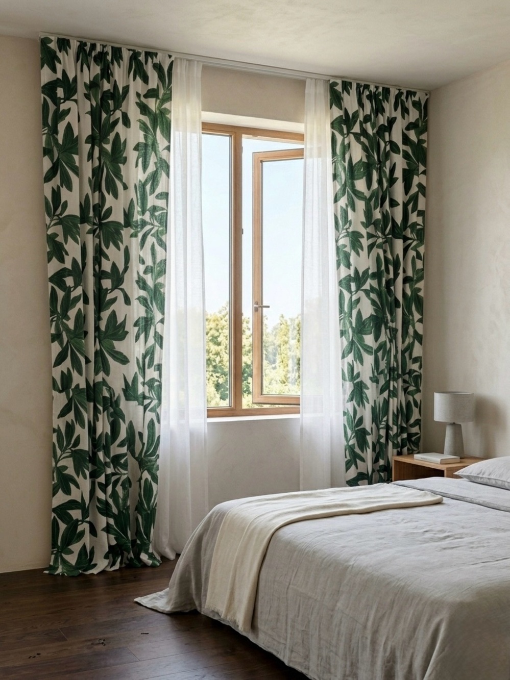 🄷&🄼 Home Vintage Botanical Leaf Curtains 2 Panels 47” x 96” | O/N 108581